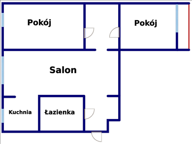 Mieszkanie na sprzedaż, Łódź, Górna, Dąbrowskiego