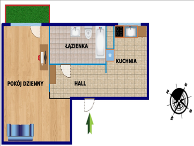 Mieszkanie na sprzedaż, Kraków, Podgórze, Turka